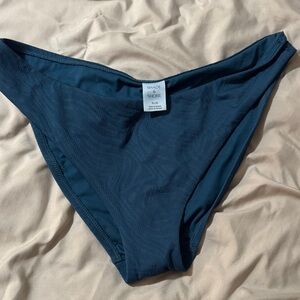 Shade & Shore Women's Deep Blue Bikini Bottom